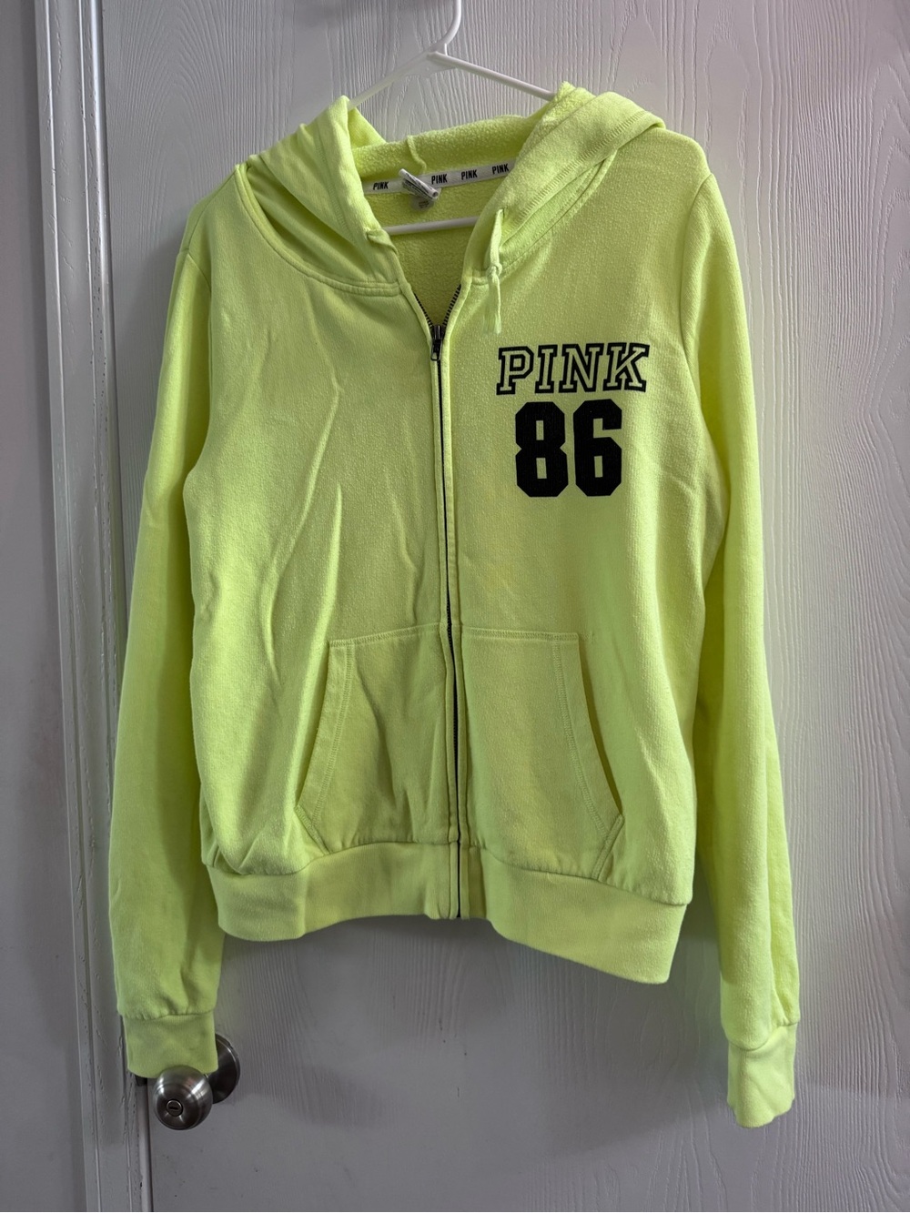 Pink Hoodie see photo for stain
